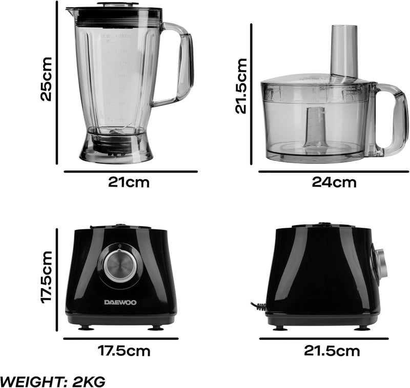 Daewoo SDA2100 750W Food Processor