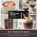Hamilton Beach HBC5210B Barista Pro Touch Espresso Coffee Machine