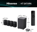 Hisense HT SATURN 4.1.2 Channel Home Theatre Sound System*CONTACT STORE FOR PRICE*