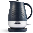Morph Richards 103021 Cassini Jug Kettle - Blue & Silver