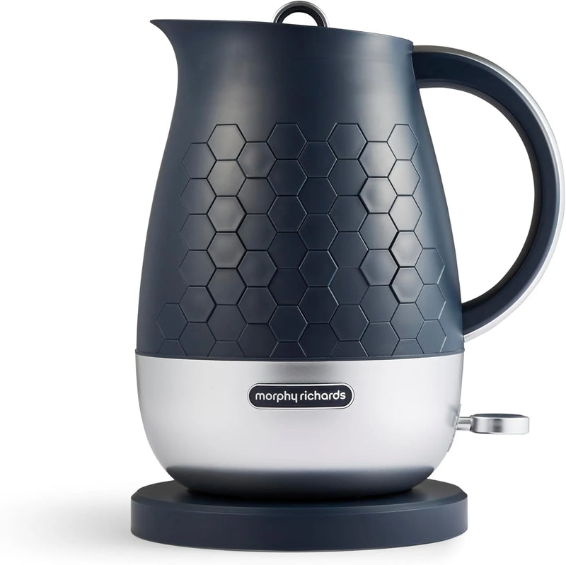 Morph Richards 103021 Cassini Jug Kettle - Blue & Silver