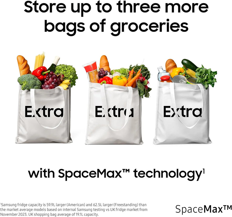 Samsung RS68A884CSL Series 8 Metal Back Plumbed American Fridge Freezer - Silver*contact store for price*