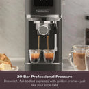 Hamilton Beach HBC5210B Barista Pro Touch Espresso Coffee Machine