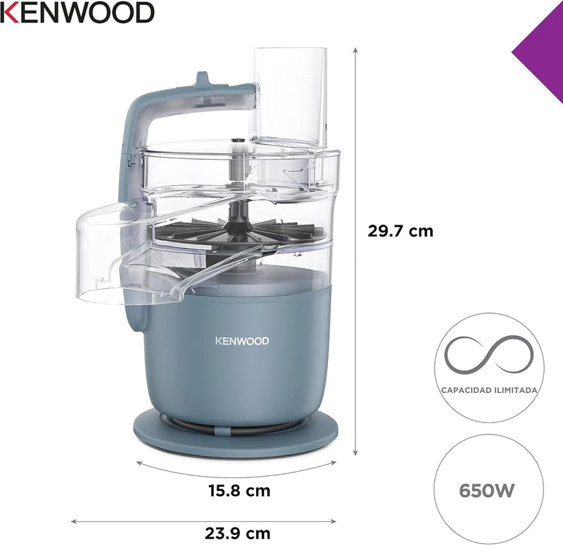 Kenwood MultiPro Go FDP22.130GY 650W Food Processor