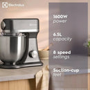 Electrolux SDA2842ELGRY 6.5L 1600W Stand Mixer
