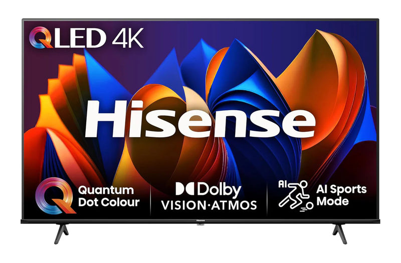 Hisense 55E77NQTUK 4K UHD HDR QLED TV with freely*contact store for price*