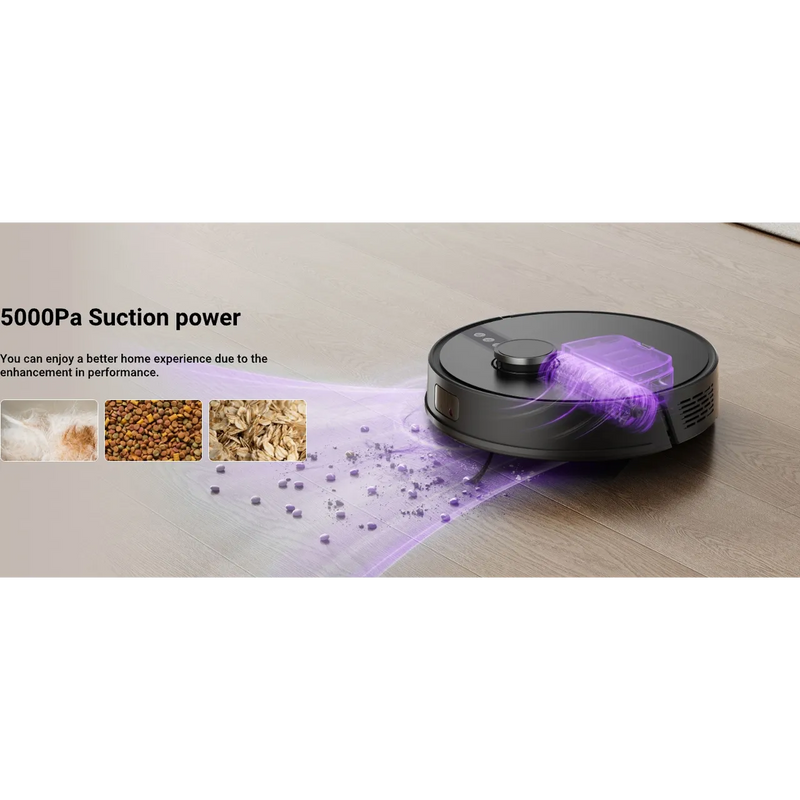 Eureka N6 plus NERN6PLUSBK Robotic Vacuum Cleaner - Black