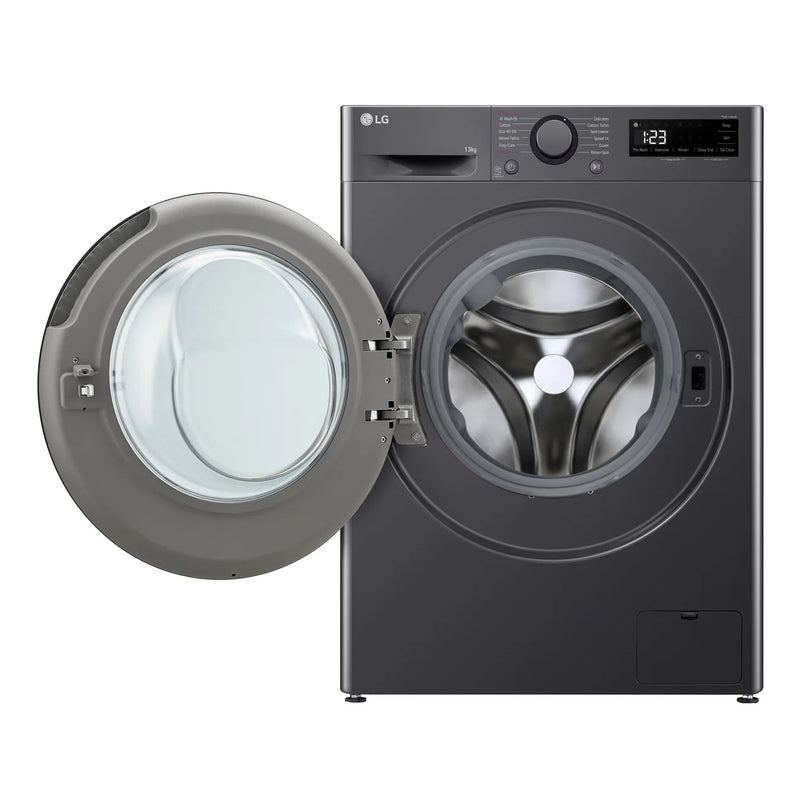LG F4Y513GBLN1 Massive 13kg AI DD™ Steam Washing Machine – Slate Grey [Free 5-year parts & labour guarantee]  *Contact store for pricing*