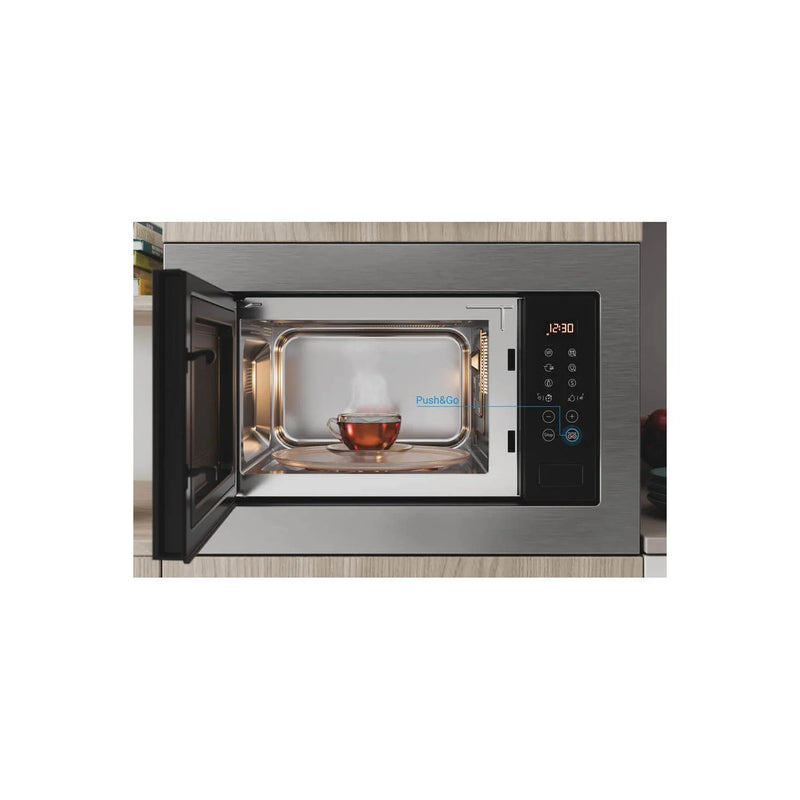 Indesit MWI125GXUK Built In Microwave With Grill - Stainless Steel*contact store for price*