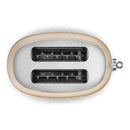 Smeg TSF01CHMUK 50's Style Two Slice Toaster - Matt Champagne