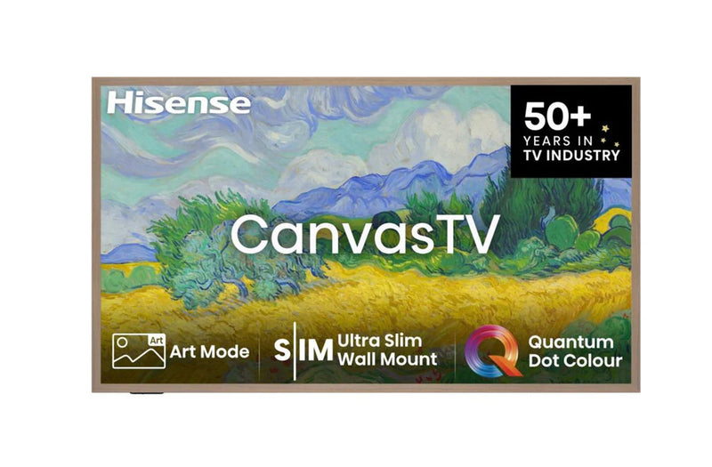 Hisense 55S7NQTUK Canvas 55'' HDR UHD 4K QLED Smart TV With Alexa*contact store for price*