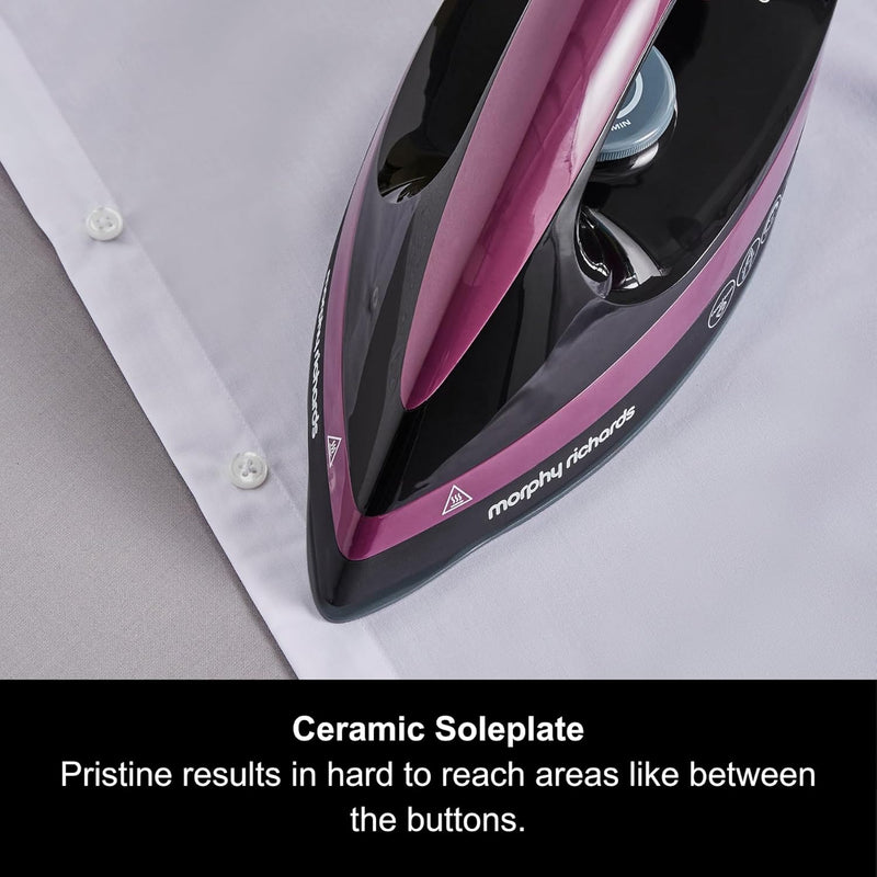 Morphy Richards 332102 SpeedSteam Steam Generator Iron - Purple