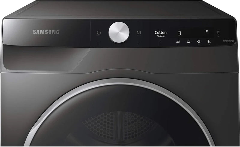 Samsung DV90T8240SX Series 9 Heat Pump Condenser Tumble Dryer - Graphite [Free 5-year guarantee]