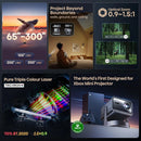 Hisense C2TUK DLP Tri Laser 4K UHD Smart Mini Projector