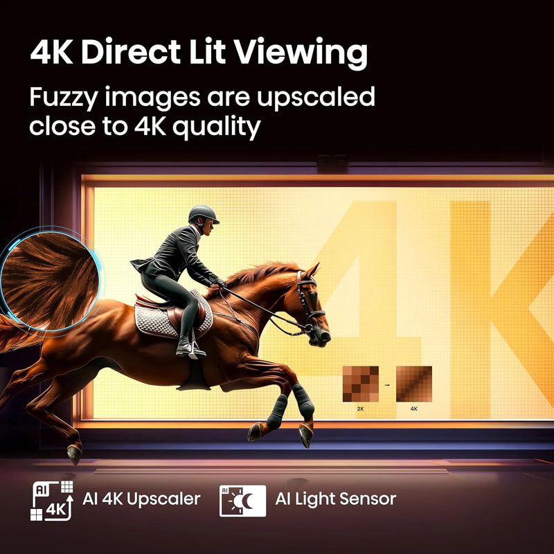 Hisense 50E6QTUK 4K UHD HDR LED TV with Freely*contact store for price*