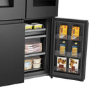 Hisense RQ760N4IFE PureFlat American Smart Fridge Freezer Plumbed Ice & Water - Black Steel