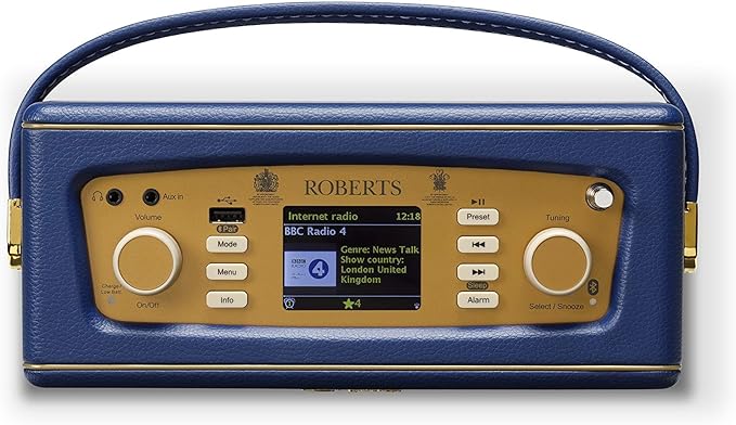 Roberts Revival iStream 3 DAB/DAB Plus FM Wireless Portable Radio - Midnight Blue