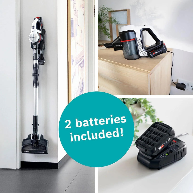BOSCH Unlimited 7 BCS712GB Cordless Vacuum Cleaner - White & Black