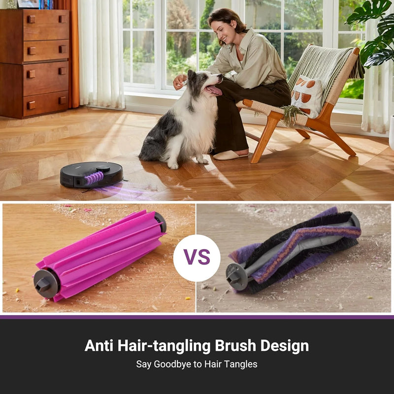 Eureka E20 NERE20PLUSBK Robotic Vacuum Cleaner - Graphite/Purple