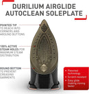 TEFAL Ultimate Pure FV9845GO Steam Iron - Black & Rose Gold