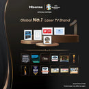 Hisense 100L5HTUKD 100'' 4K Ultra HD HDR Laser TV with Included screen*contact store for price*