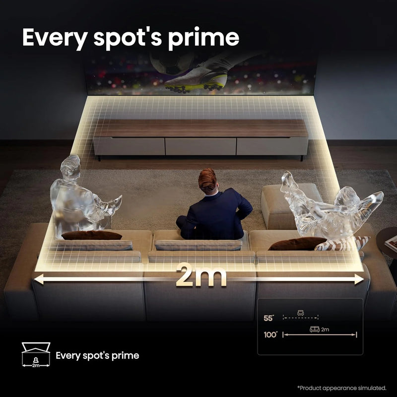 Hisense 100E77NQTUK PRO 100'' QLED HDR UHD 4K Smart TV*contact store for price*