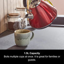 Morphy Richards 102048 Accents Pyramid Kettle - Red