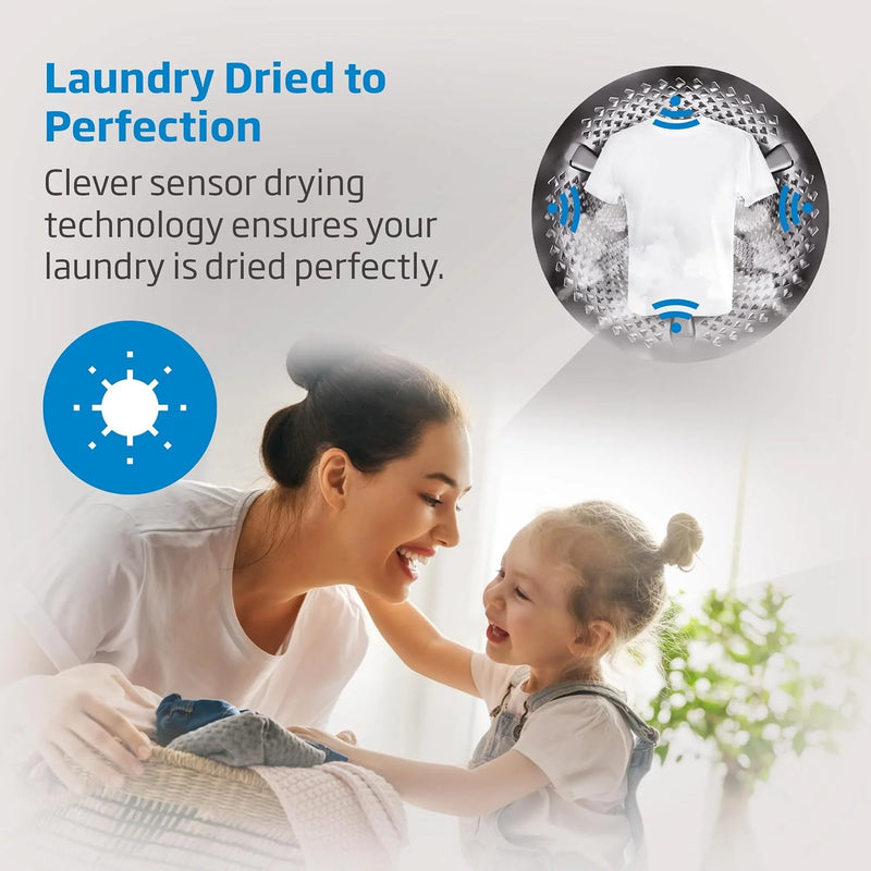 Beko DTLCE80051W 8kg Sensor drying Condenser Tumble Dryer - White  *Contact store for pricing*