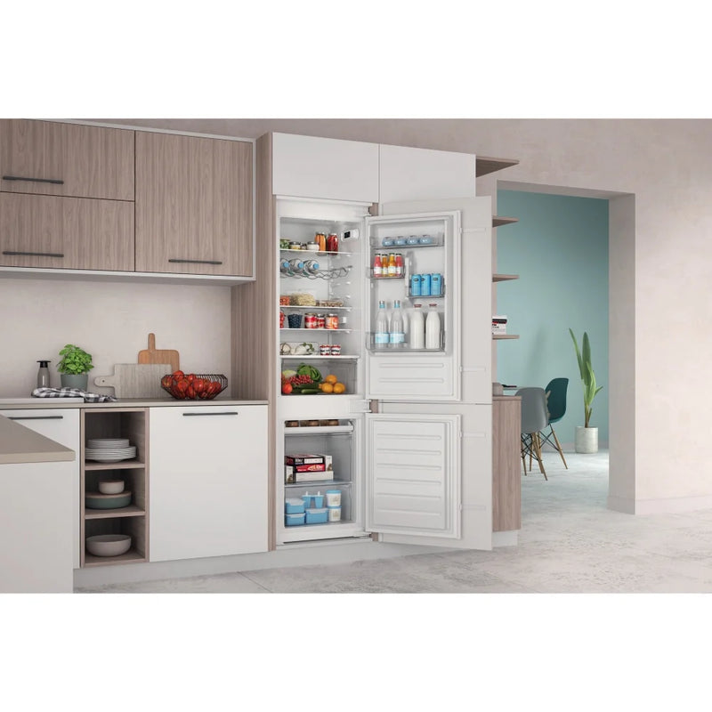Indesit INC18D011B1 Integrated 70/30 low frost fridge freezer [sliding door]*contact store for price*