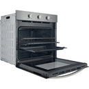 Indesit IO 232H X UK Click&Clean Conventional Built-in Single oven - Stainless steel