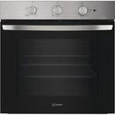 Indesit IO 232H X UK Click&Clean Conventional Built-in Single oven - Stainless steel