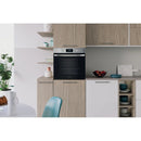Indesit IO253XUK built-in single oven - stainless steel