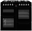 Beko KDVF100K 100cm Dual Fuel Range Cooker - Black*contact store for price*