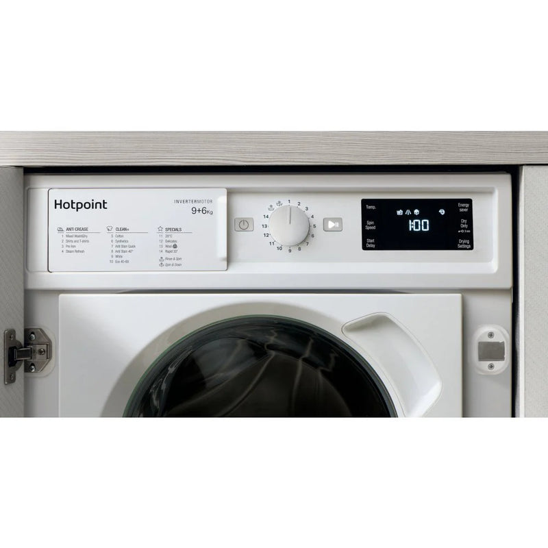 Hotpoint BIWDHG961485UK 9kg/6kg 1400rpm Integrated Washer dryer