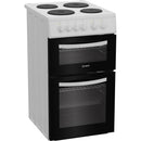 Indesit ITE5EMW 50cm solid plate electric cooker - white*contact store for price*
