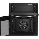 Indesit ITE6VMW 60cm Twin cavity ceramic cooker - White