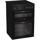 Indesit ITE6VMB 60cm Twin cavity ceramic cooker - Black