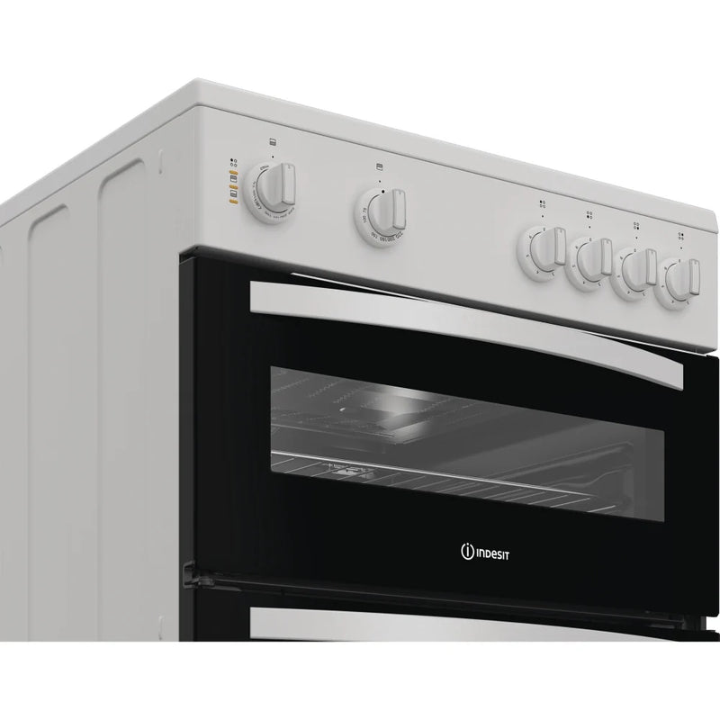 Indesit IDE6VMW 60cm Electric Ceramic Cooker - White*contact store for price*