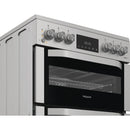 Hotpoint HDE6VDCASX 60cm AirFry Ceramic Cooker - Stainless Steel