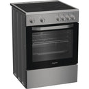 Hotpoint H6V5KMX/UK 60cm Electric Ceramic Cooker - Stainless Steel