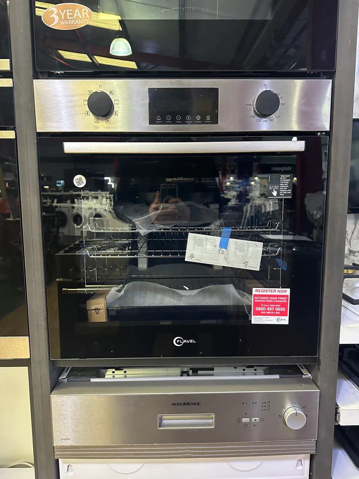 Flavel by Beko FLRS65FX Single Multifunction Oven with [Free 2yr Parts & Labour Warranty On Registration]