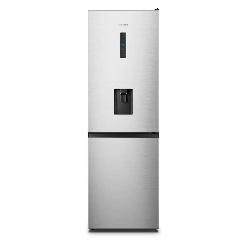 HISENSE RB395N4WC1 60/40 Total No Frost Fridge Freezer - Stainless Steel
