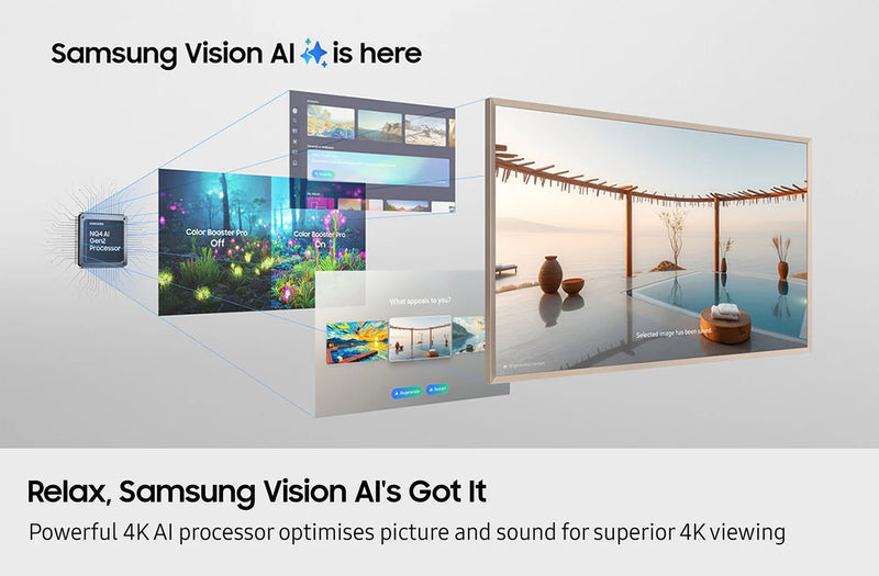 SAMSUNG QE50LS03F The Frame 50" QLED 4K Art Mode Vision AI Smart TV 2025*contact store for price*