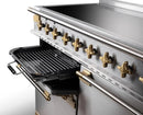 Rangemaster ELS110EISS/AB Elise Luxe 110cm Induction Range cooker - Stainless Steel/Brass *contact store for price*