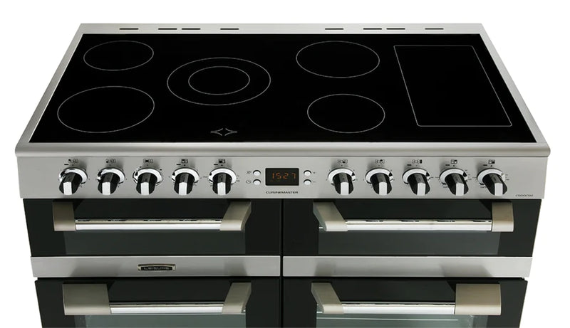 Leisure Cuisinemaster CS100C510X 100cm Electric Ceramic Range Cooker - Stainless steel
