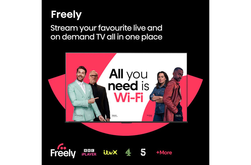 HISENSE 32A4QTUK LED HD Ready HDR Smart TV with Freely*contact store for price*