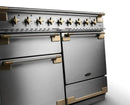 Rangemaster ELS110EISS/AB Elise Luxe 110cm Induction Range cooker - Stainless Steel/Brass *contact store for price*