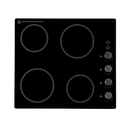 SIA CERH62BL 60cm ceramic hob with knobs