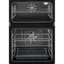 AEG DCE731110M Built-In Twin Fan Double Oven With Catalytic Cleaning - Stainless steel