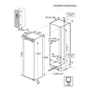 AEG NAB7N181EC 7000 Built-in Frost free Tall Freezer [Fixed Hinge]*contact store for price*